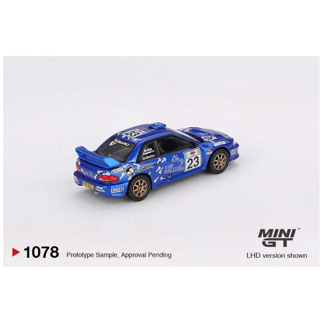 Mini GT #1078: Subaru Impreza WRC99 #23 2000 Acropolis Rally - Image 3