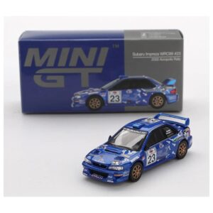 Mini GT #1078: Subaru Impreza WRC99 #23 2000 Acropolis Rally