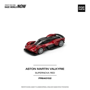 Pop Race #152: Aston Martin Valkyrie Supernova - Red