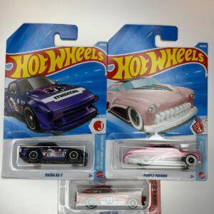 Hot Wheels 2026 C Case Combo – MAZDA RX-7+ 2 Cars IMPORTED