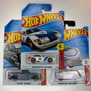 Hot Wheels 2026 C Case Combo – FERRARI 365 GT B4 COMPETIZIONE+ 2 Cars IMPORTED