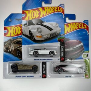 Hot Wheels 2026 C Case Combo – PORSCHE 911 TURBO+ 2 Cars IMPORTED