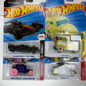 Hot Wheels 2026 C Case Combo – MCLAREN FORMULA 1 + 3 Cars IMPORTED