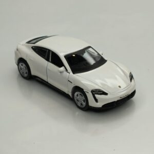 Bburago 1:64 [PORSCHE TAYCAN WHITE] Die-Cast Model Car