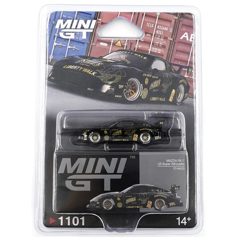 Mini GT 1101 ( Blister ) Mazda RX-7 LB-Super Silhouette
